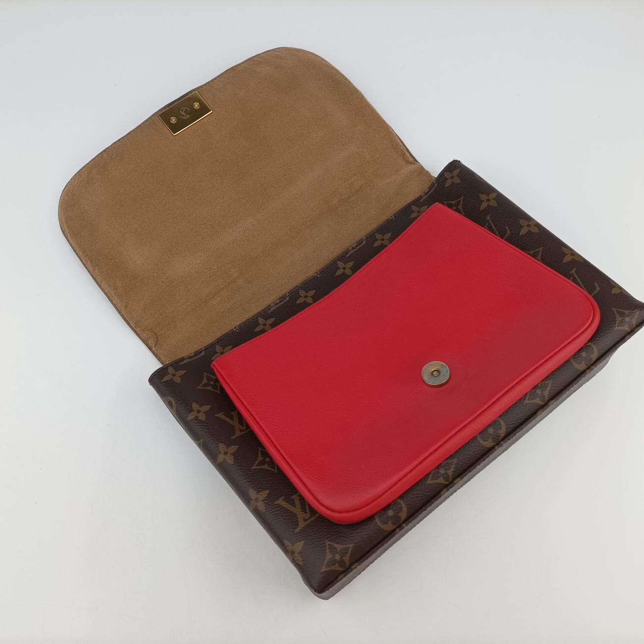 MARIGNANBrown×COQUELICOTMonogram Canvas×calf leatherM44286FL3168マリニャンモノグラム/ブラウン系×コクリコモノグラムキャンバス×カーフレザーM44286FL3168