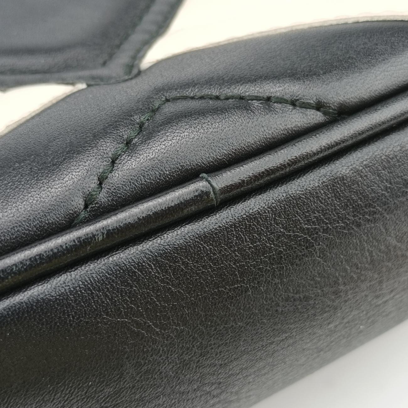 GG MarmontBlack×whiteLeather448065C021215570GGマーモントブラック×ホワイトレザー448065C021215570