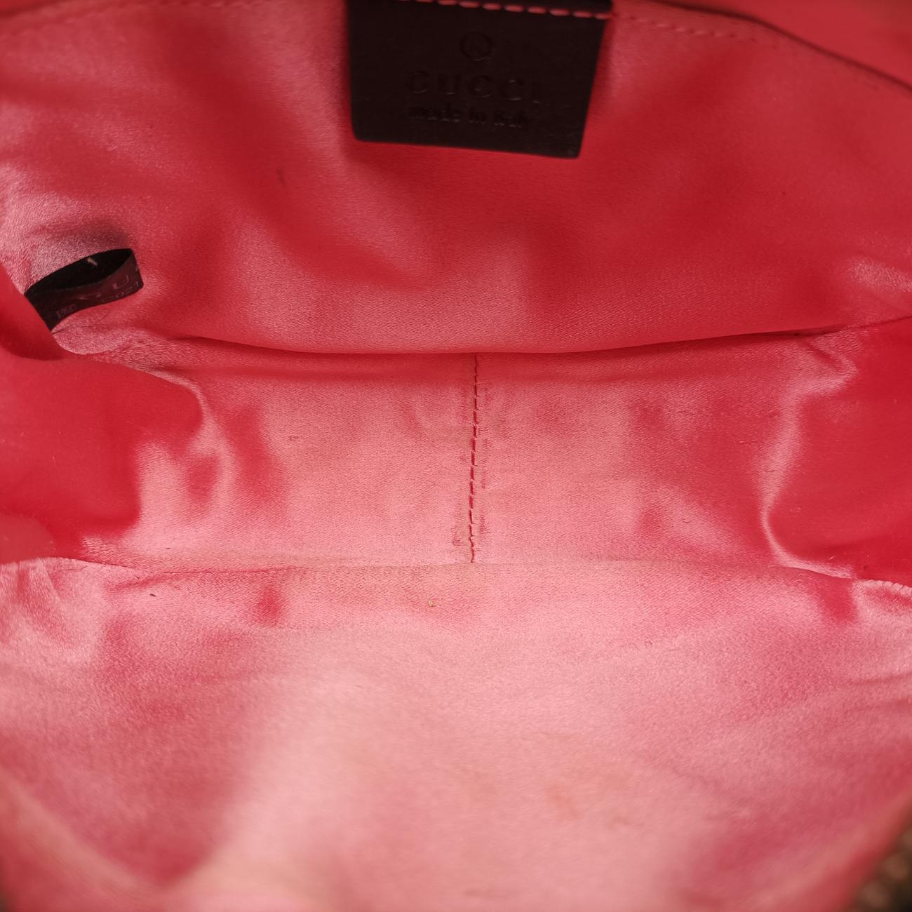 GG MarmontBlack×whiteLeather448065C021215570GGマーモントブラック×ホワイトレザー448065C021215570