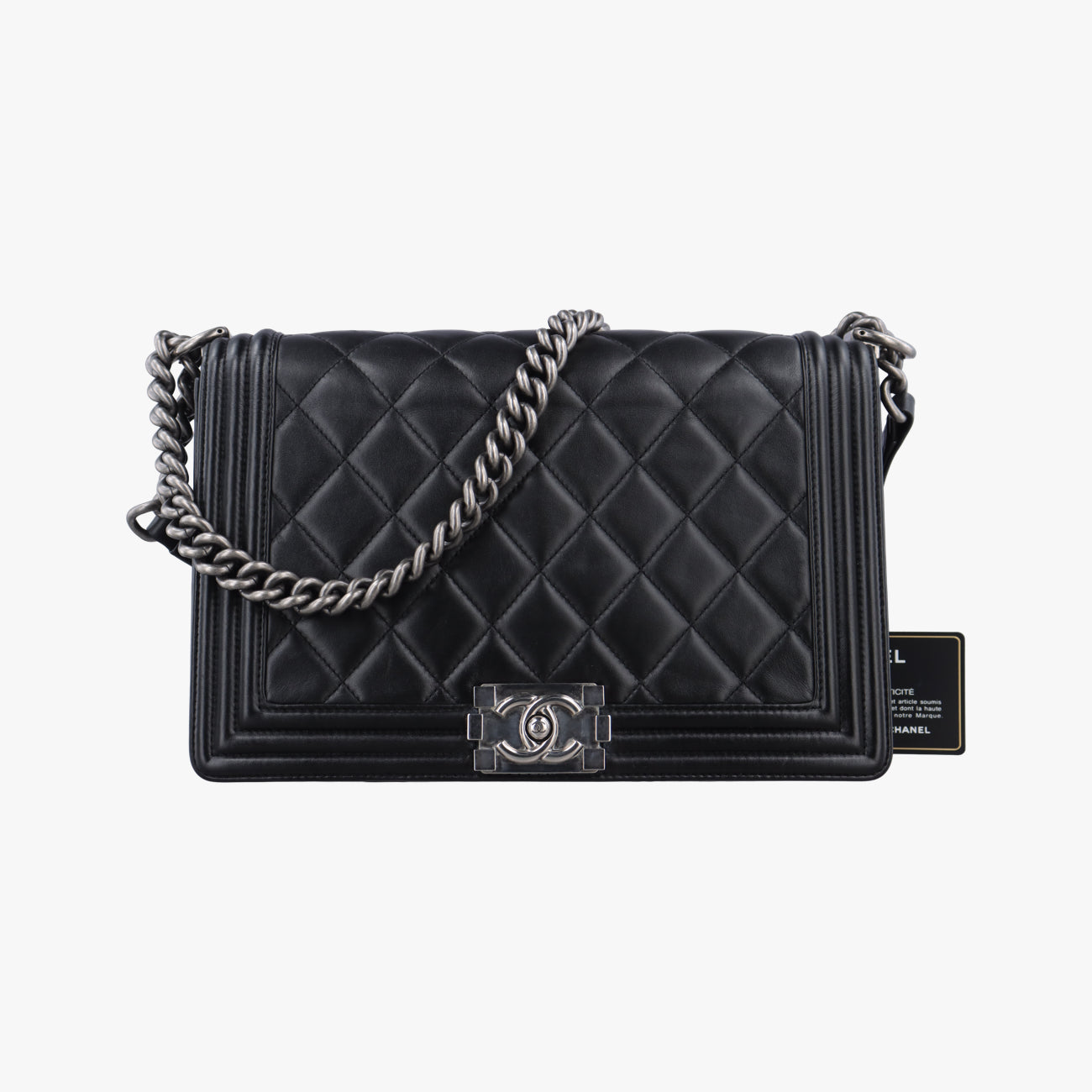 BOY CHANELBlackLeatherA9226919092811ボーイシャネルブラックレザーA9226919092811