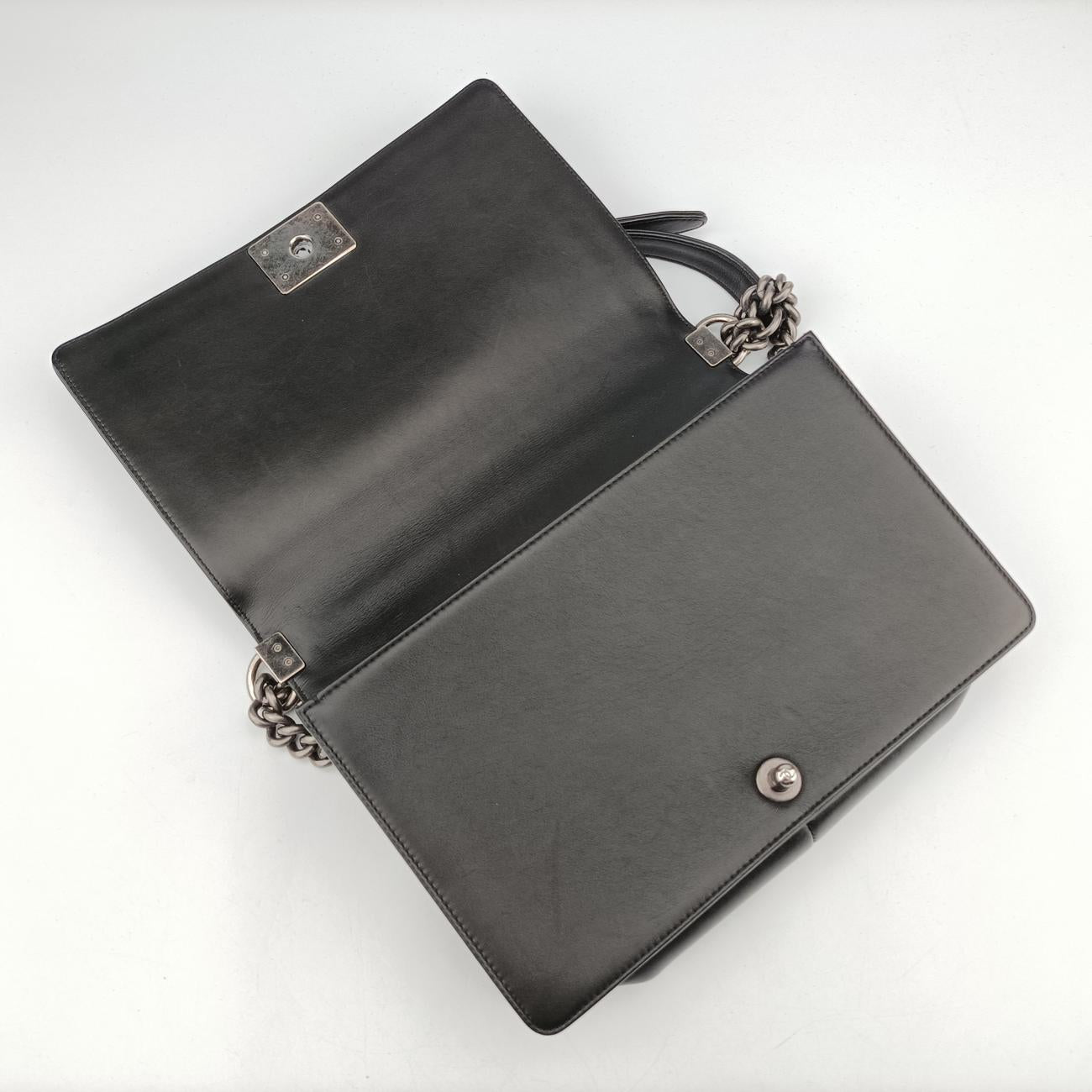 BOY CHANELBlackLeatherA9226919092811ボーイシャネルブラックレザーA9226919092811