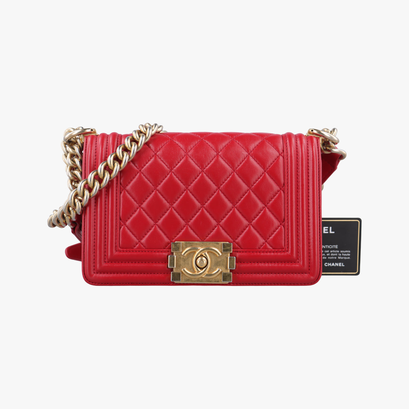 BOY CHANELRedlambskinA6708521166403ボーイシャネルレッドラムスキンA6708521166403