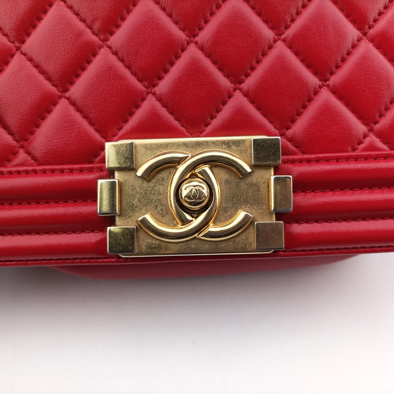 BOY CHANELRedlambskinA6708521166403ボーイシャネルレッドラムスキンA6708521166403