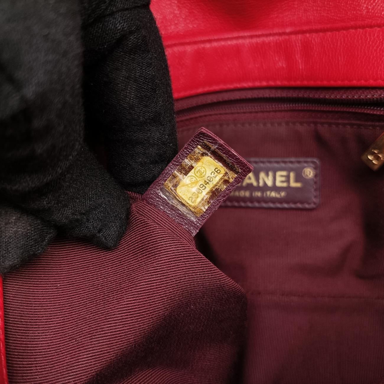 Mademoiselle turn lockRedlambskinA9308323094026マドモアゼル ターンロックレッドラムスキンA9308323094026