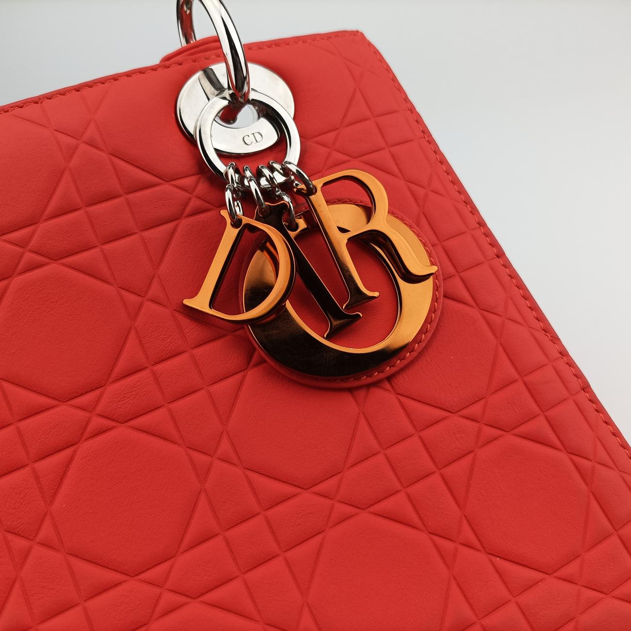 Lady Diororangelambskin15-BO-0134レディディオールオレンジラムスキン15-BO-0134