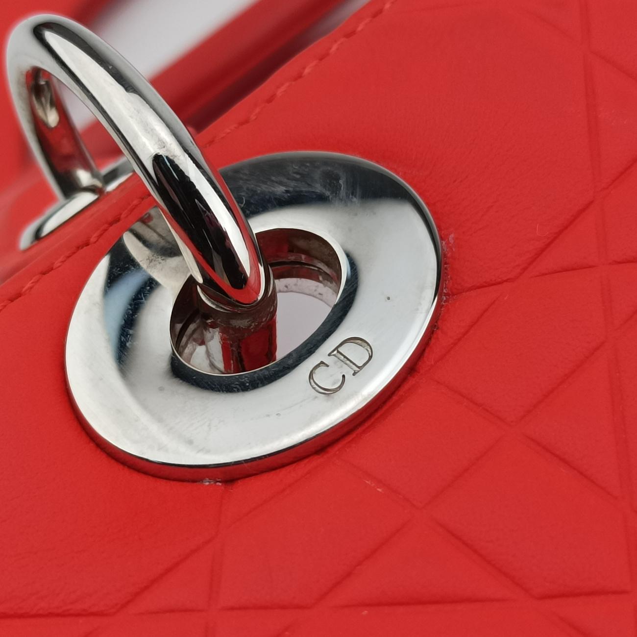 Lady Diororangelambskin15-BO-0134レディディオールオレンジラムスキン15-BO-0134