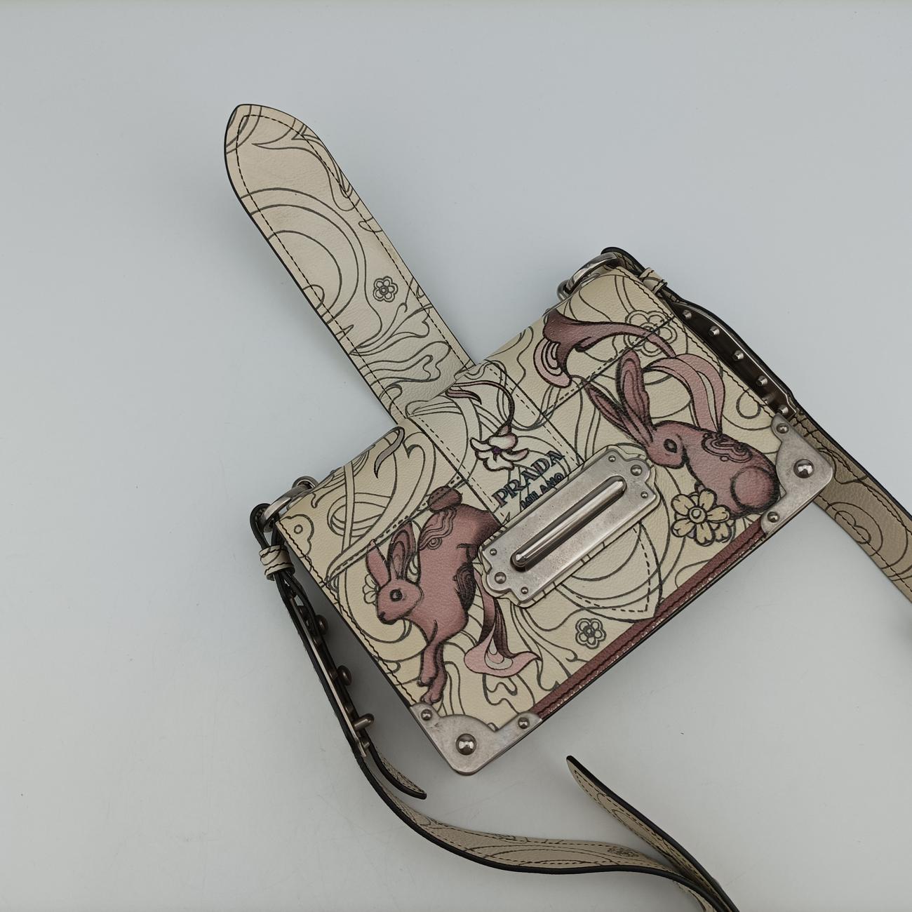 Rabbit printMulticolourLeather25ラビットプリントマルチカラーレザー25