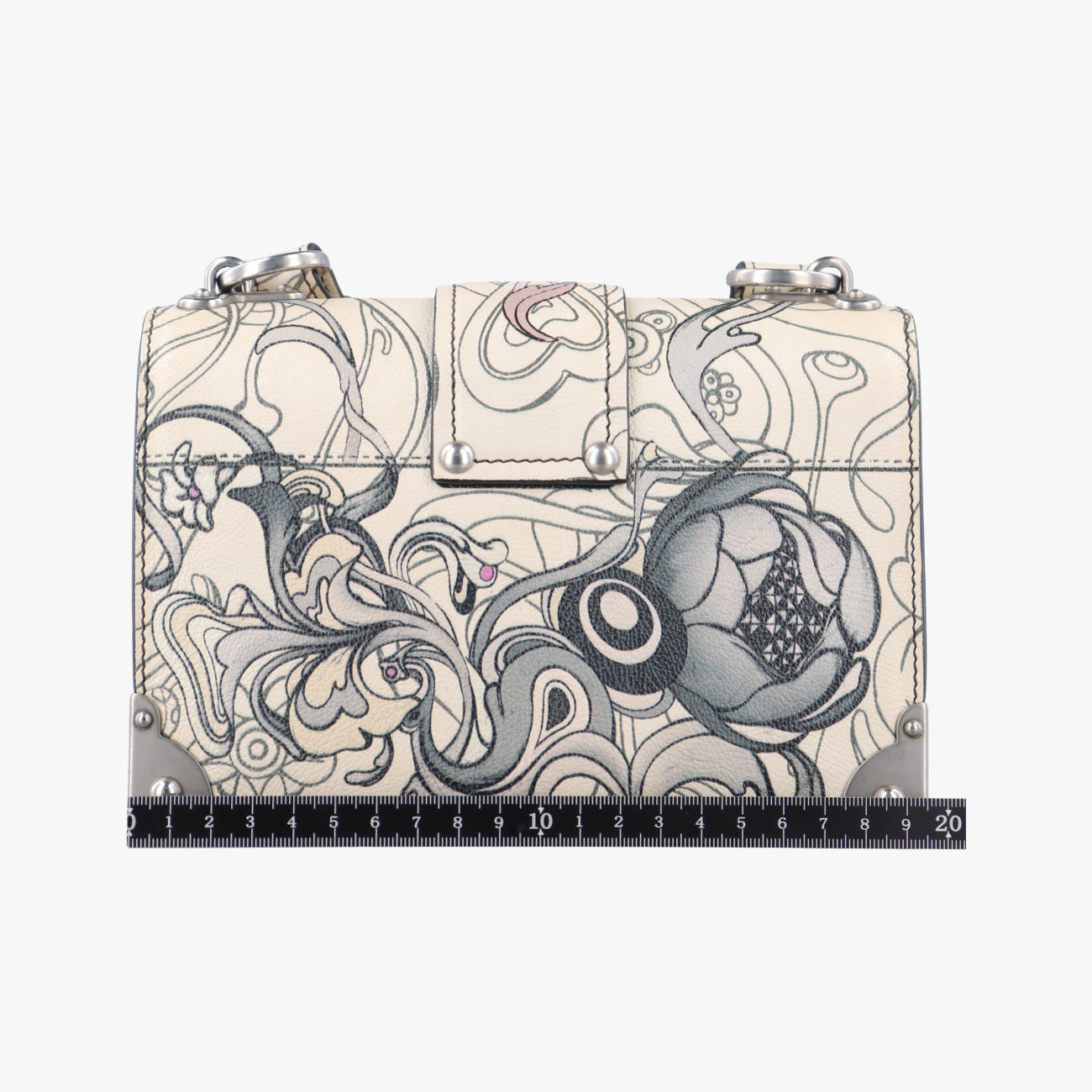 Rabbit printMulticolourLeather25ラビットプリントマルチカラーレザー25