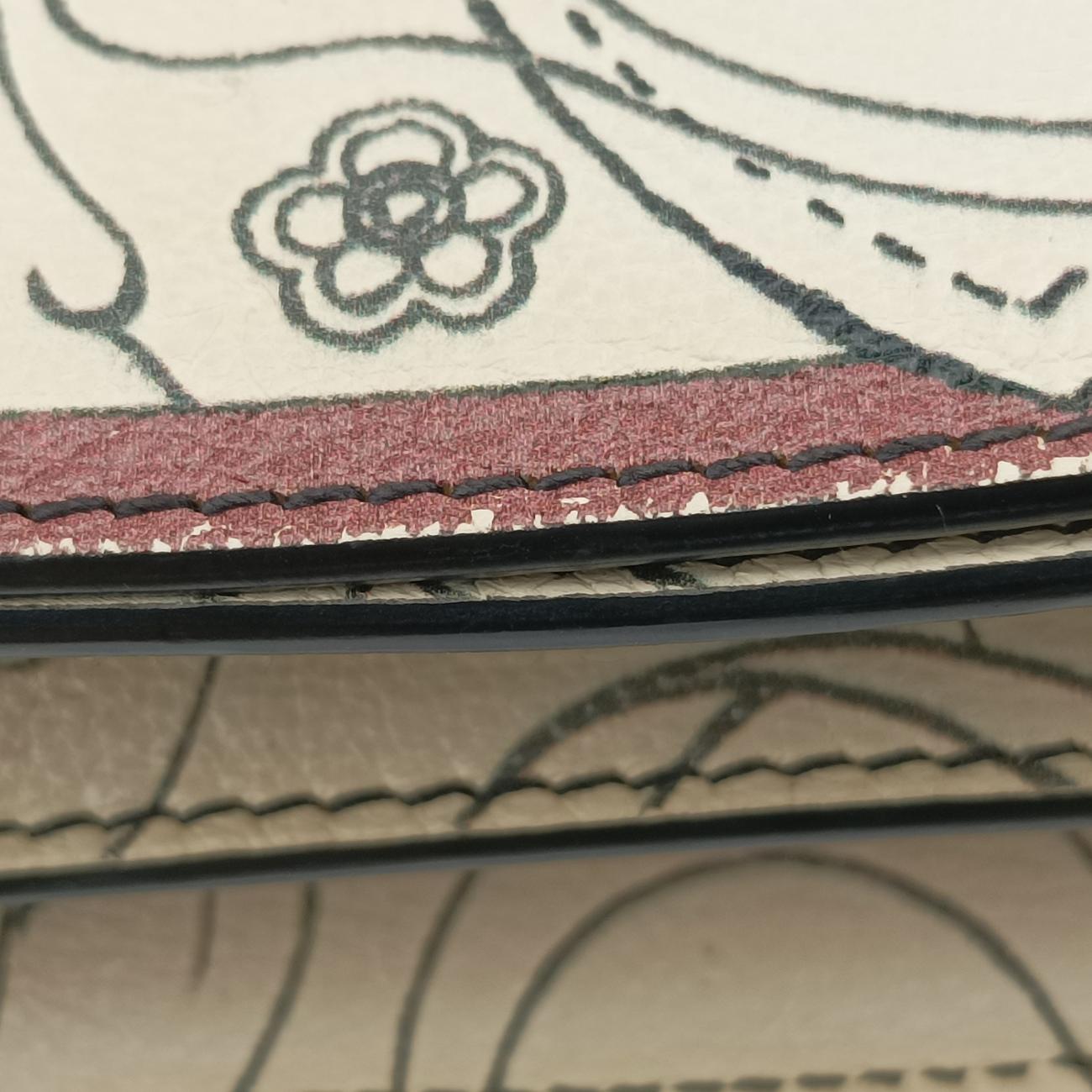 Rabbit printMulticolourLeather25ラビットプリントマルチカラーレザー25