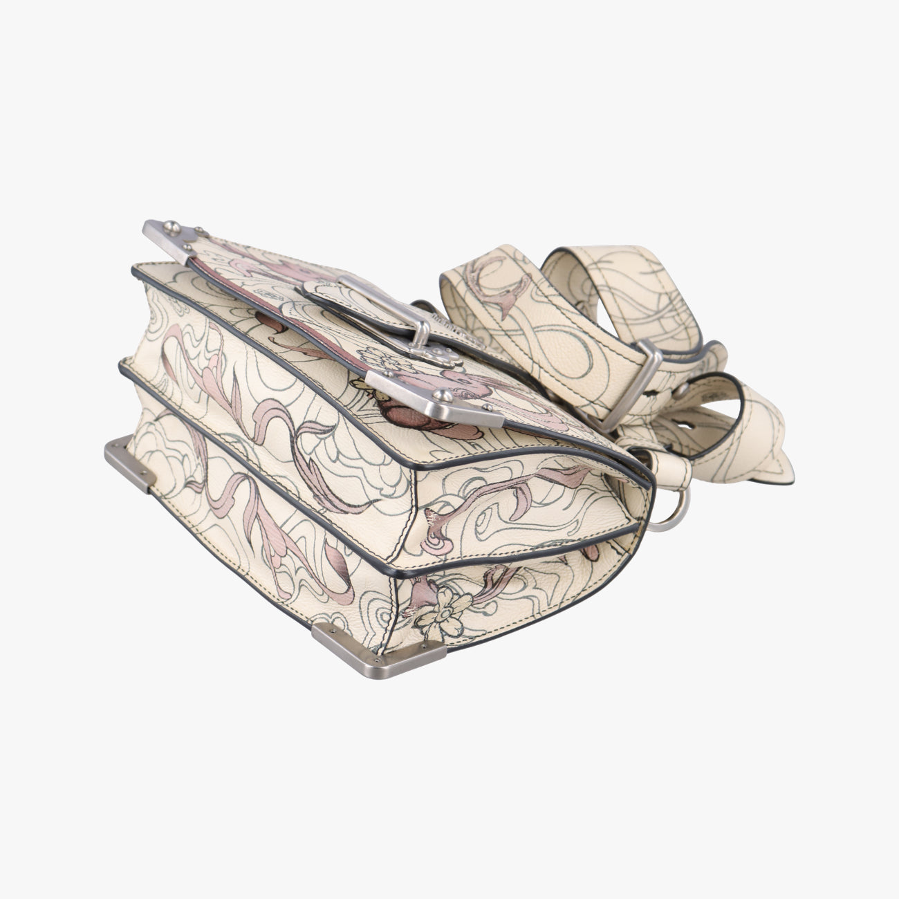 Rabbit printMulticolourLeather25ラビットプリントマルチカラーレザー25