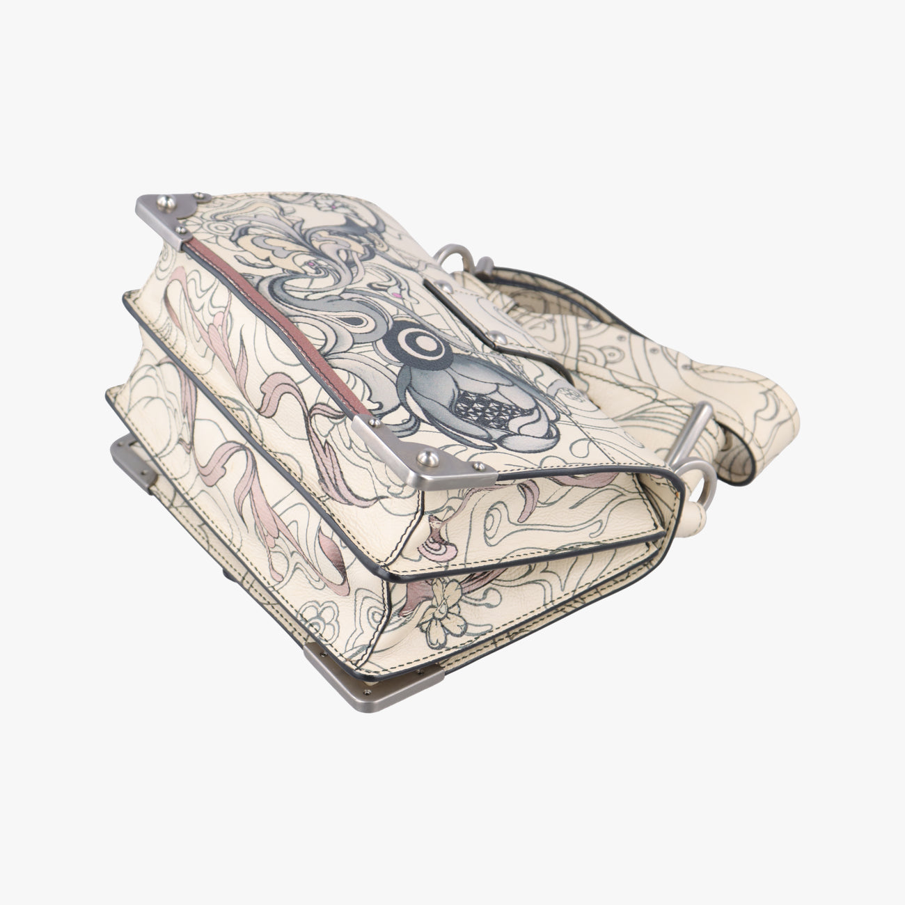 Rabbit printMulticolourLeather25ラビットプリントマルチカラーレザー25