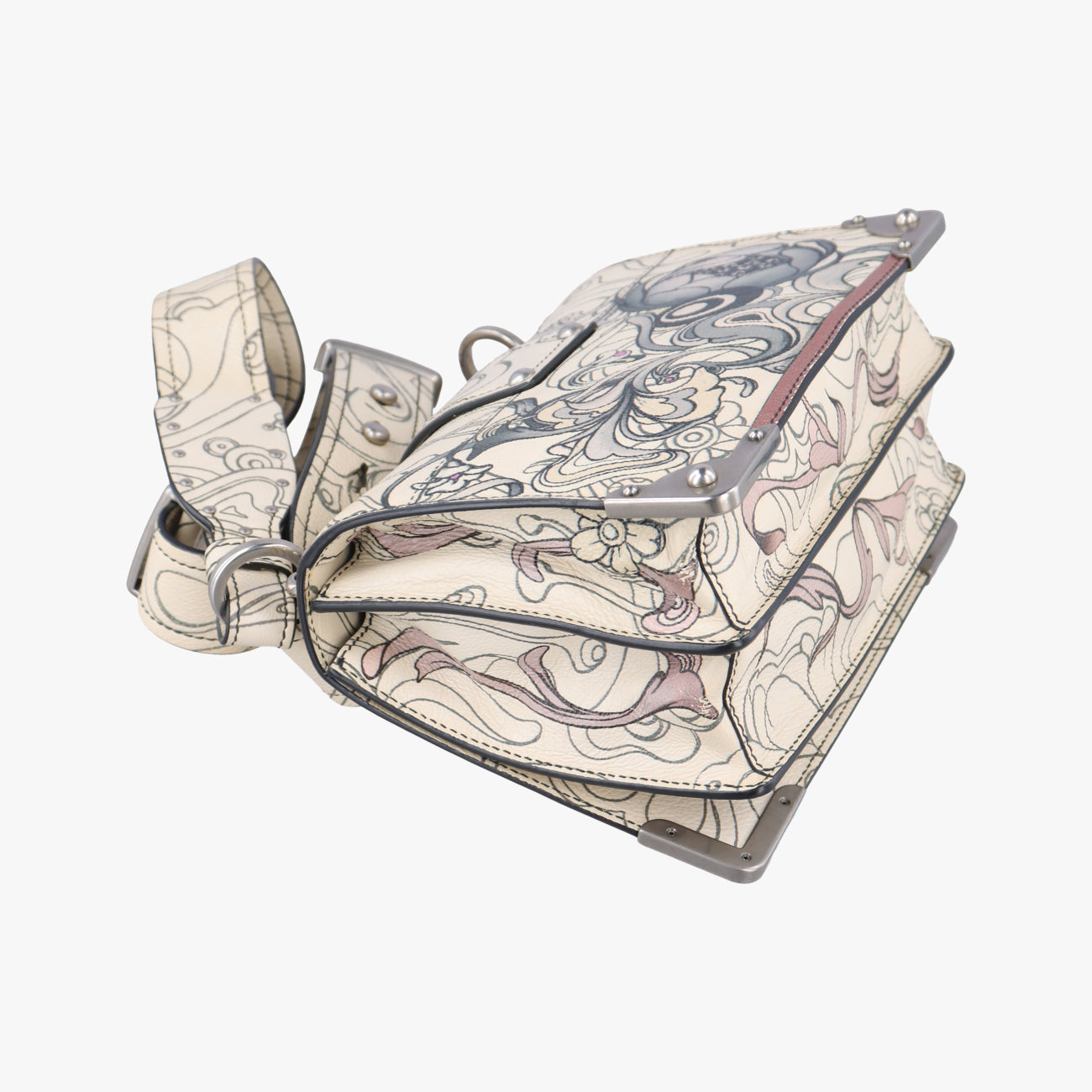 Rabbit printMulticolourLeather25ラビットプリントマルチカラーレザー25