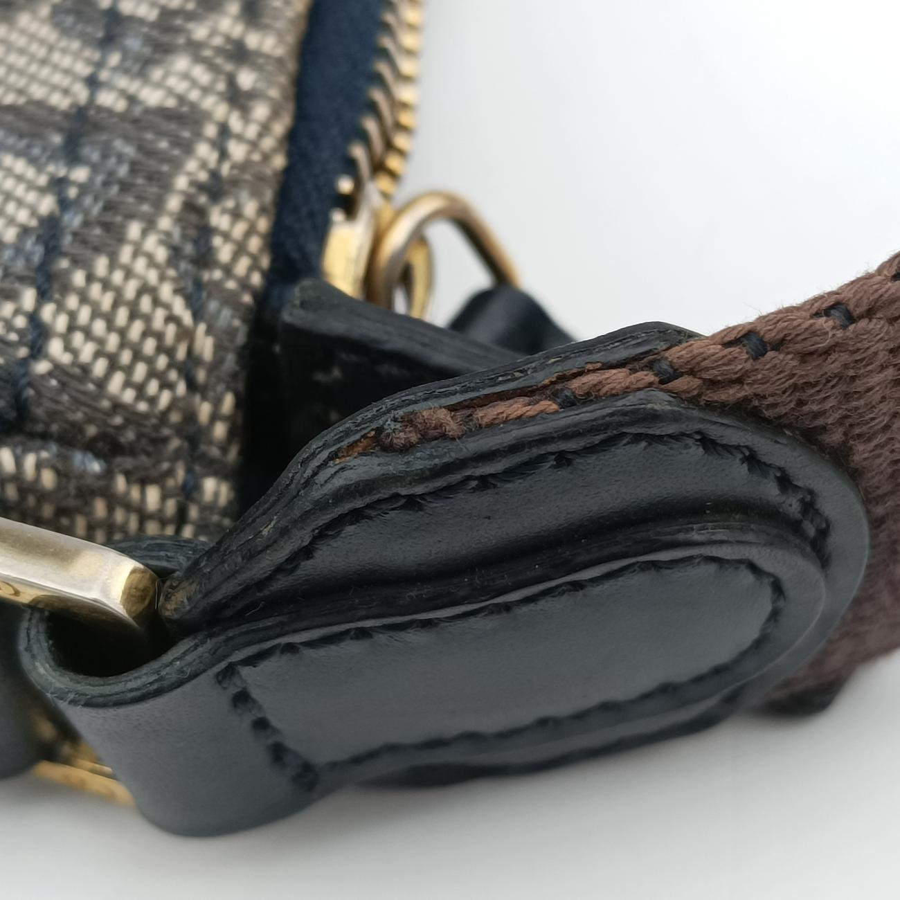 Trotter Double SaddleGrey×NavyJacquard01 RU 0134トロッター ダブル サドルグレー×ネイビージャガード01 RU 0134