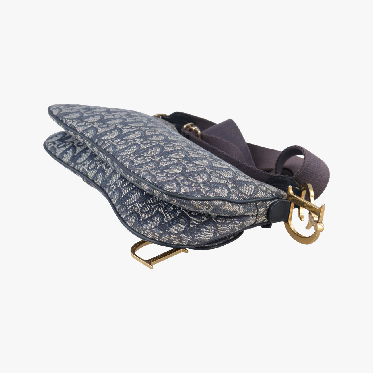 Trotter Double SaddleGrey×NavyJacquard01 RU 0134トロッター ダブル サドルグレー×ネイビージャガード01 RU 0134