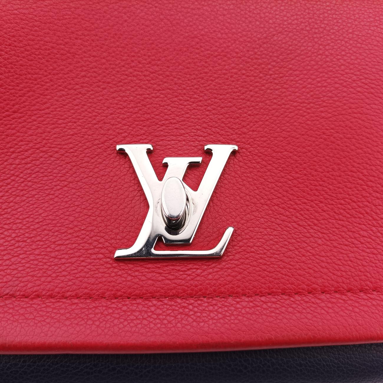 LOCKME II BBRed x Navy x BrownLeatherM42860DU3156ロックミーIIレッド x ネイビー x ブラウンレザーM42860DU3156