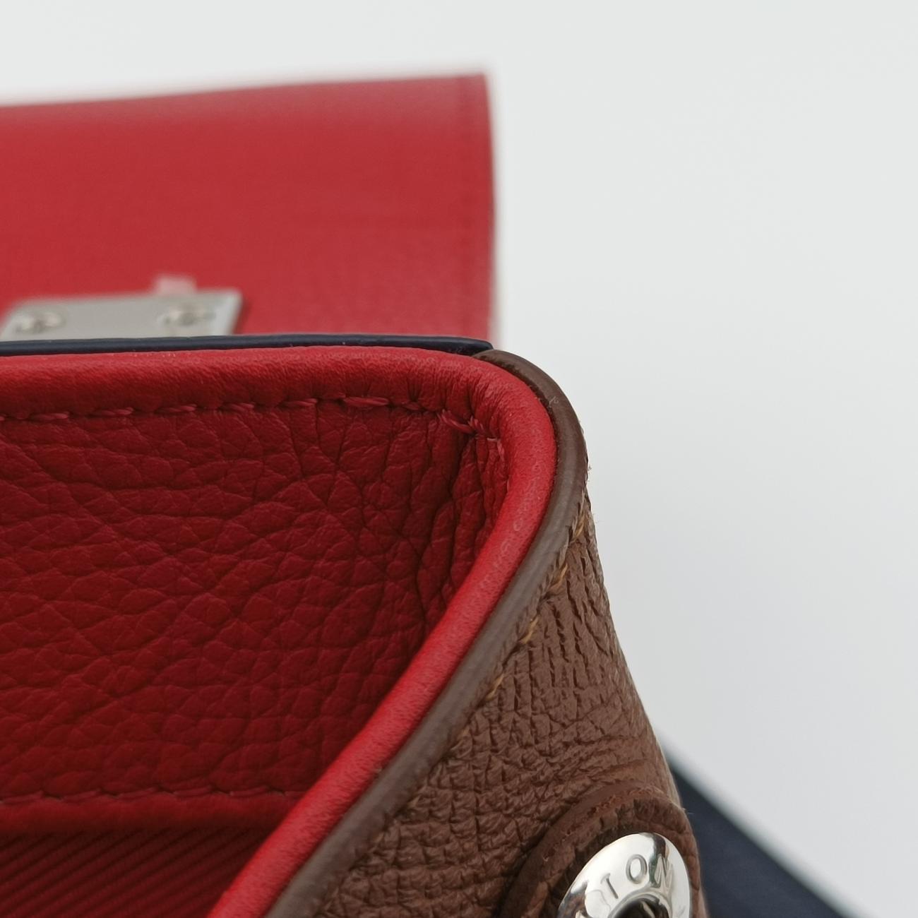 LOCKME II BBRed x Navy x BrownLeatherM42860DU3156ロックミーIIレッド x ネイビー x ブラウンレザーM42860DU3156