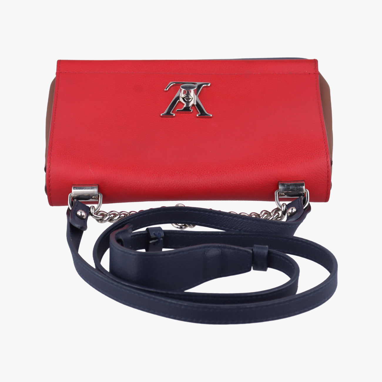 LOCKME II BBRed x Navy x BrownLeatherM42860DU3156ロックミーIIレッド x ネイビー x ブラウンレザーM42860DU3156