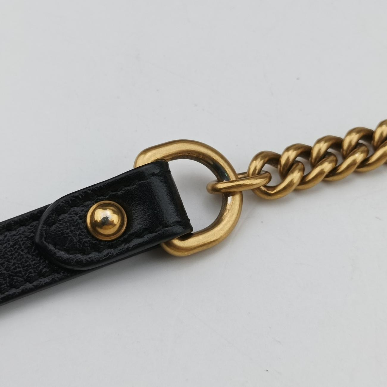 GG MarmontBlack x Beige x RedLeather550154C028971545GGマーモントブラック×ベージュ×レッドレザー550154C028971545