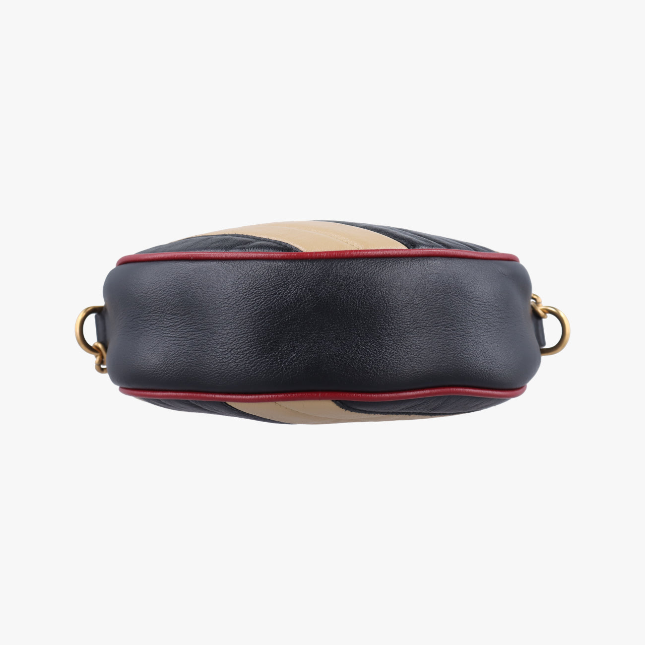 GG MarmontBlack x Beige x RedLeather550154C028971545GGマーモントブラック×ベージュ×レッドレザー550154C028971545