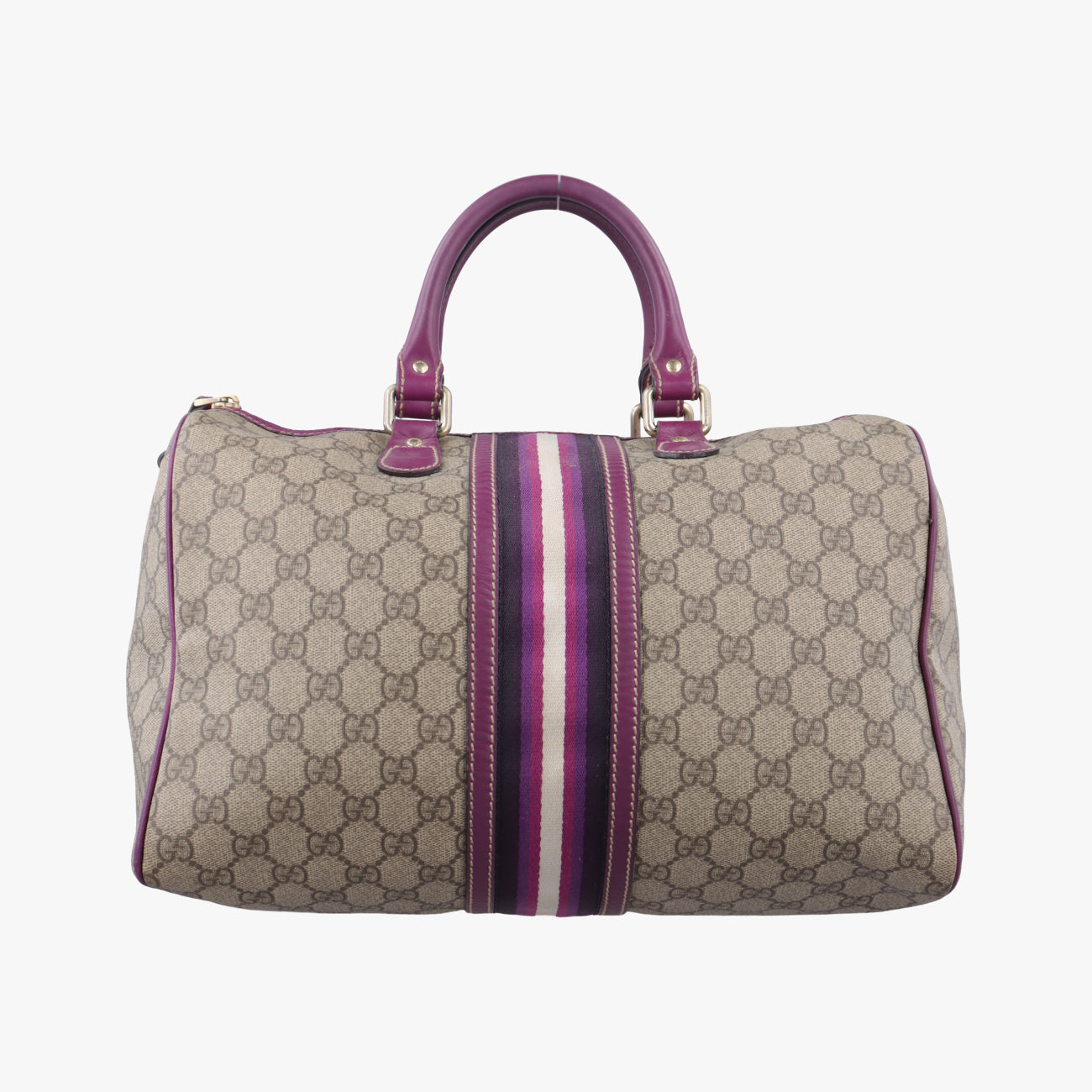 UNICEF Joybeige×purplePVC coated canvas189895D2852687ユニセフ ジョイベージュ×パープルPVCコーティングキャンバス189895D2852687