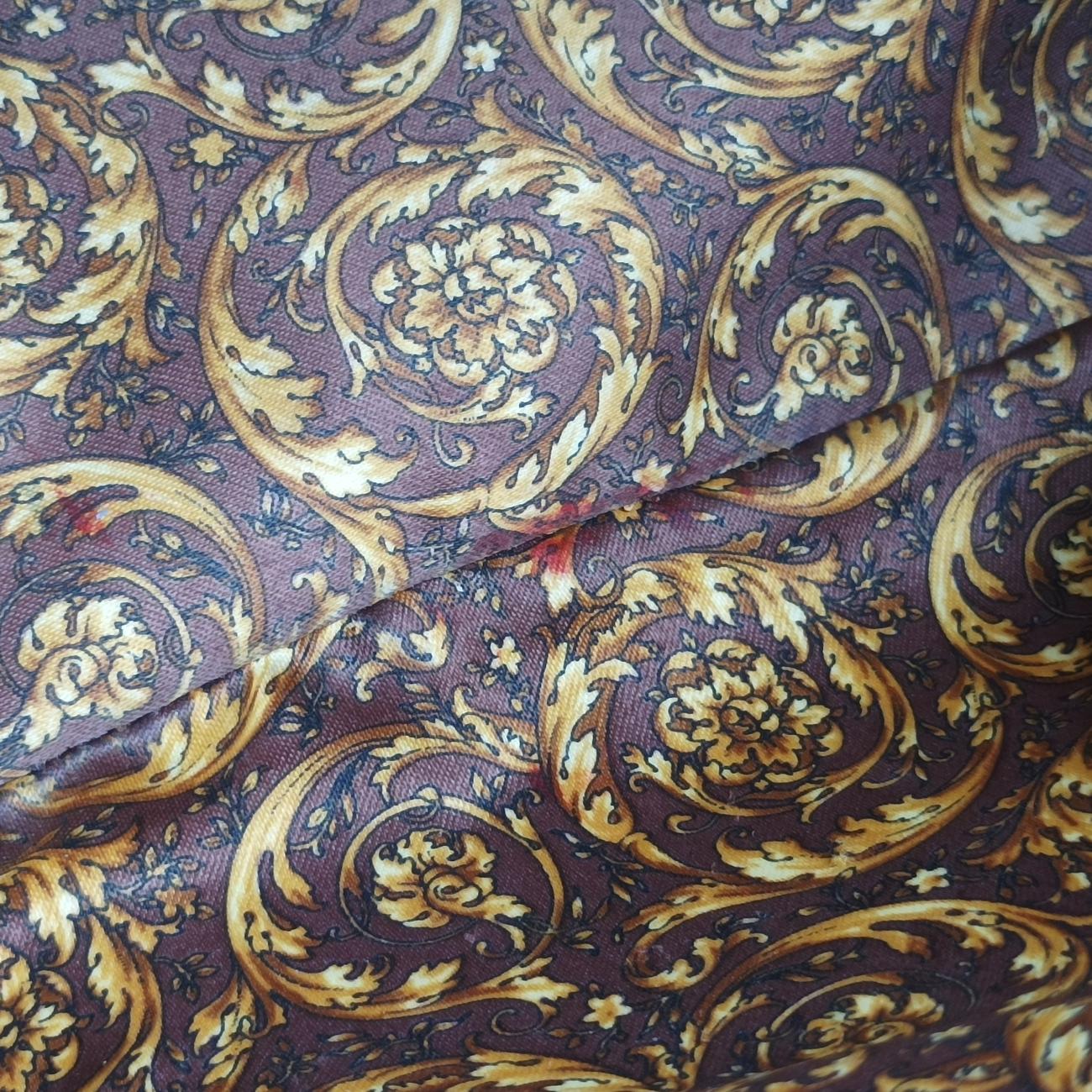 Medusa Nappa Barocco Quilted Studded VanitasPurpleLeatherメデューサナッパバロックキルティングスタッズヴァニタスパープルレザー