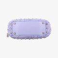 Medusa Nappa Barocco Quilted Studded VanitasPurpleLeatherメデューサナッパバロックキルティングスタッズヴァニタスパープルレザー
