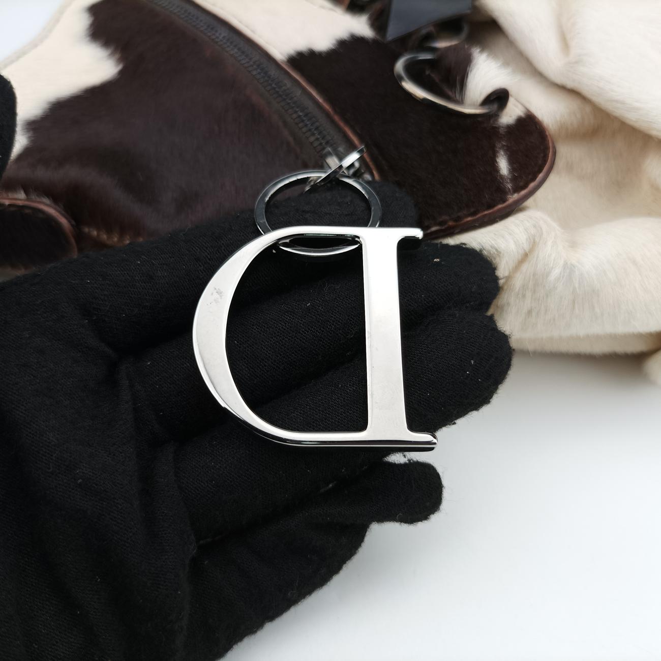 Cow Print  Corset HoboBrown×WhitePonyhair03BM-0044牛柄コルセットホーボーブラウン×ホワイトハラコ 03BM-0044