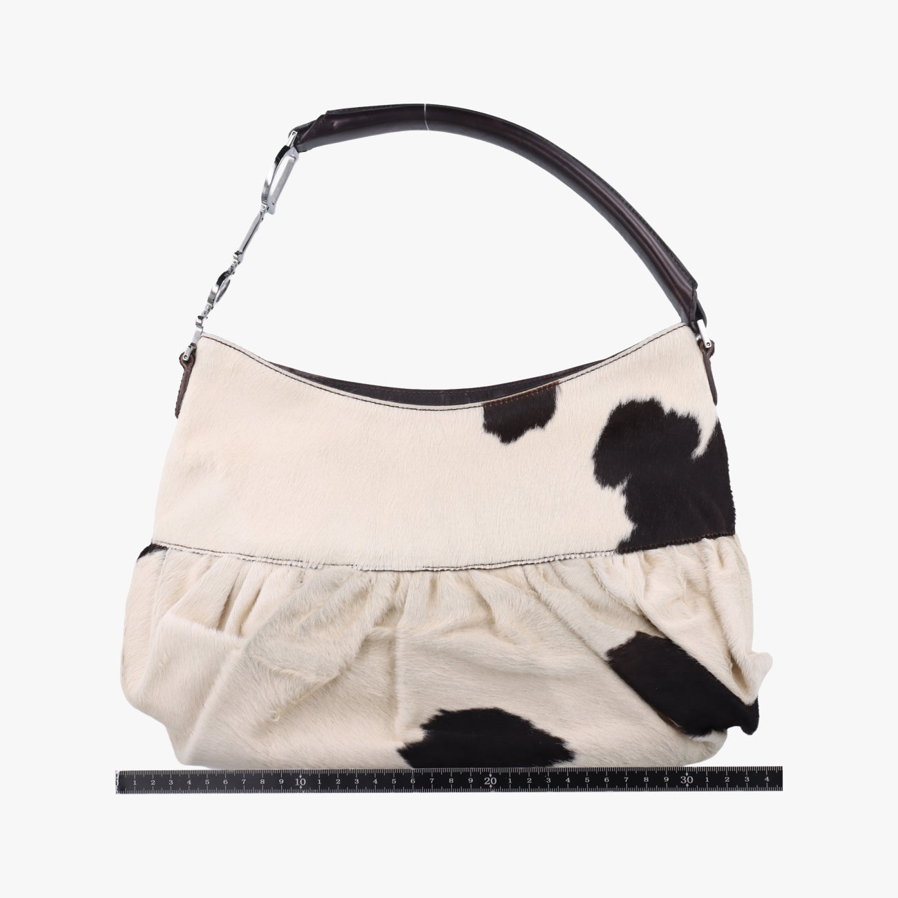 Cow Print  Corset HoboBrown×WhitePonyhair03BM-0044牛柄コルセットホーボーブラウン×ホワイトハラコ 03BM-0044