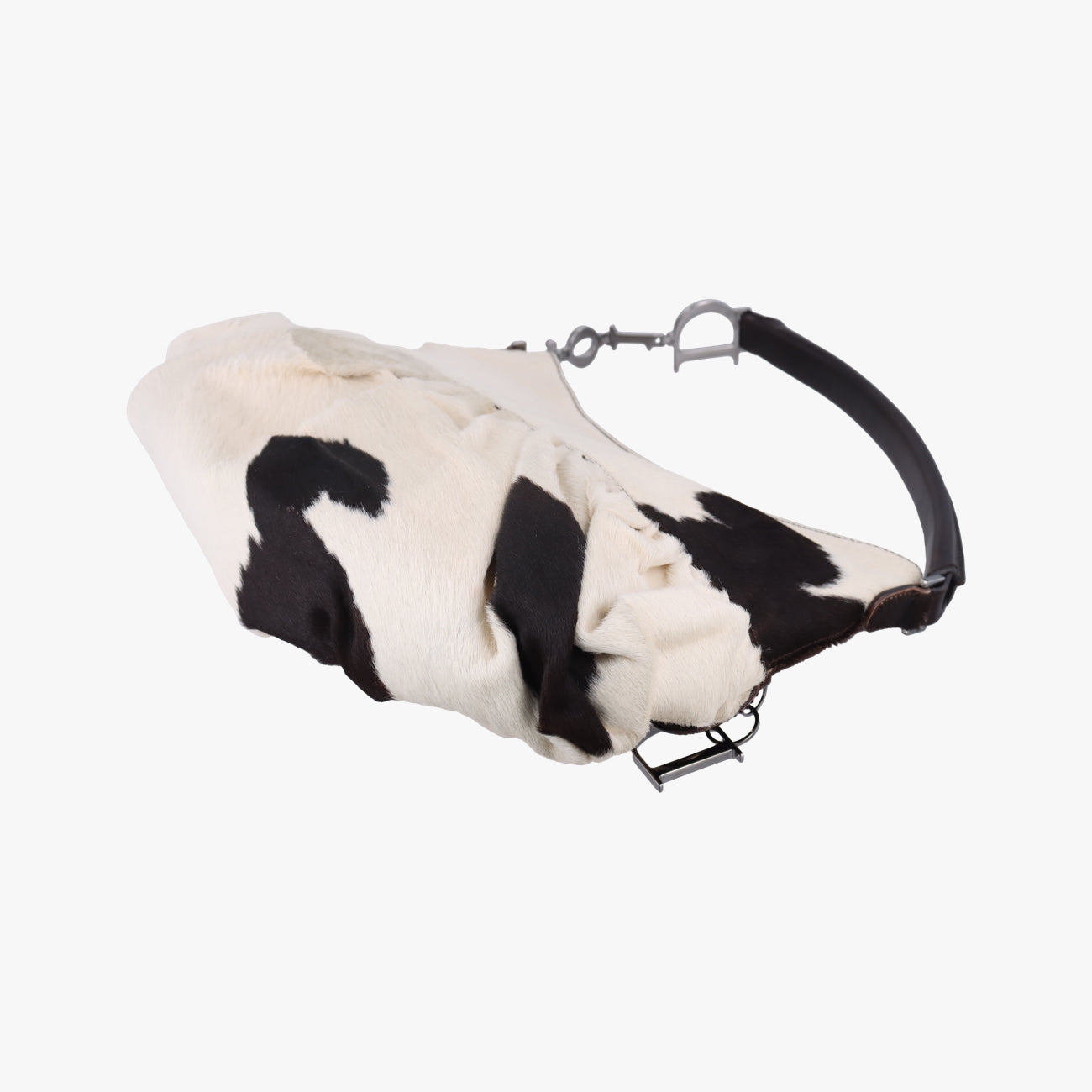 Cow Print  Corset HoboBrown×WhitePonyhair03BM-0044牛柄コルセットホーボーブラウン×ホワイトハラコ 03BM-0044