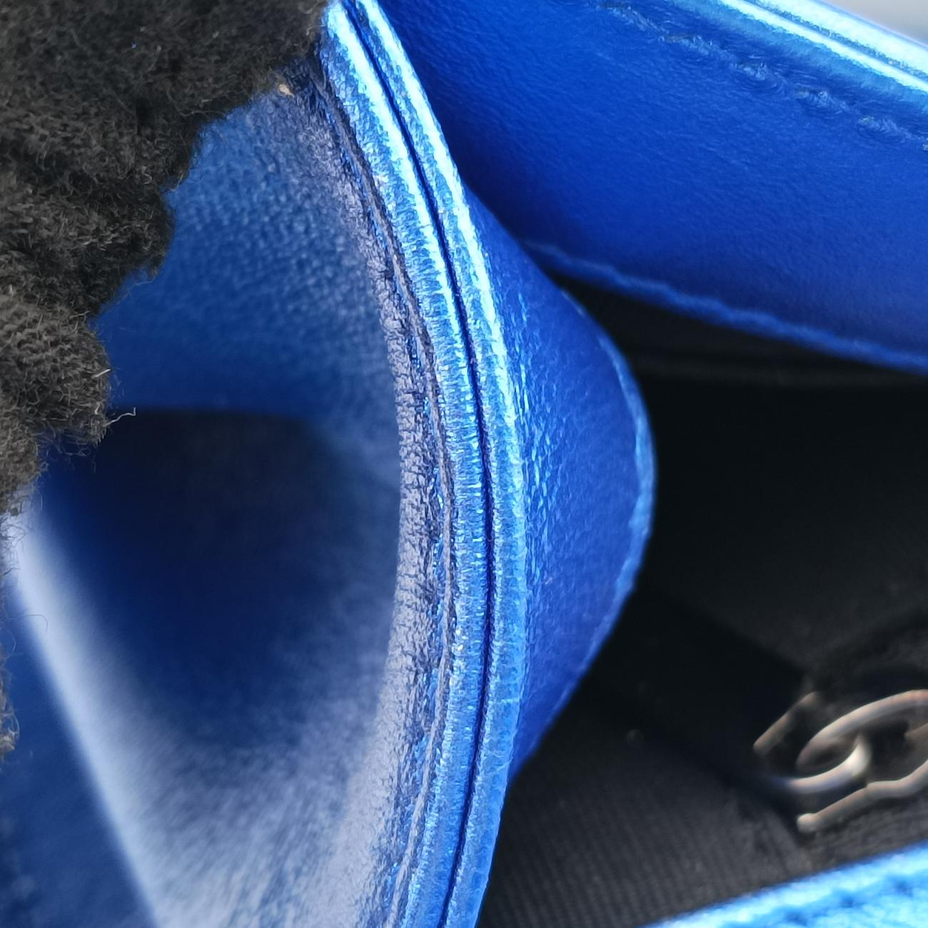 BOY CHANELBluePatentA9219319429673ボーイシャネルブルーパテントA9219319429673