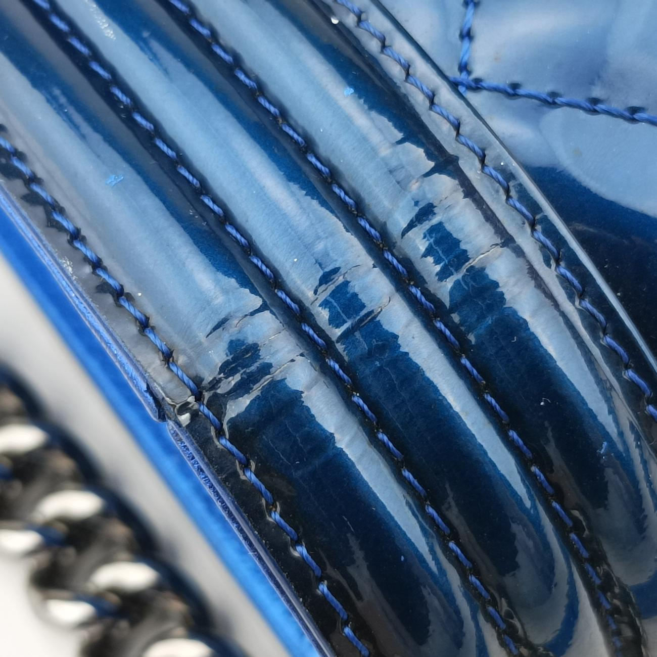 BOY CHANELBluePatentA9219319429673ボーイシャネルブルーパテントA9219319429673