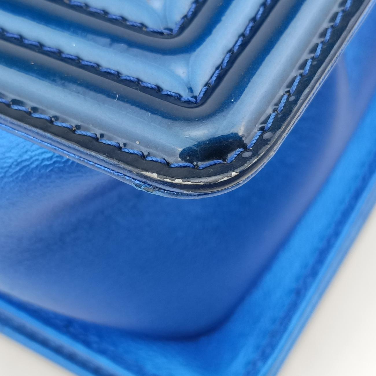 BOY CHANELBluePatentA9219319429673ボーイシャネルブルーパテントA9219319429673