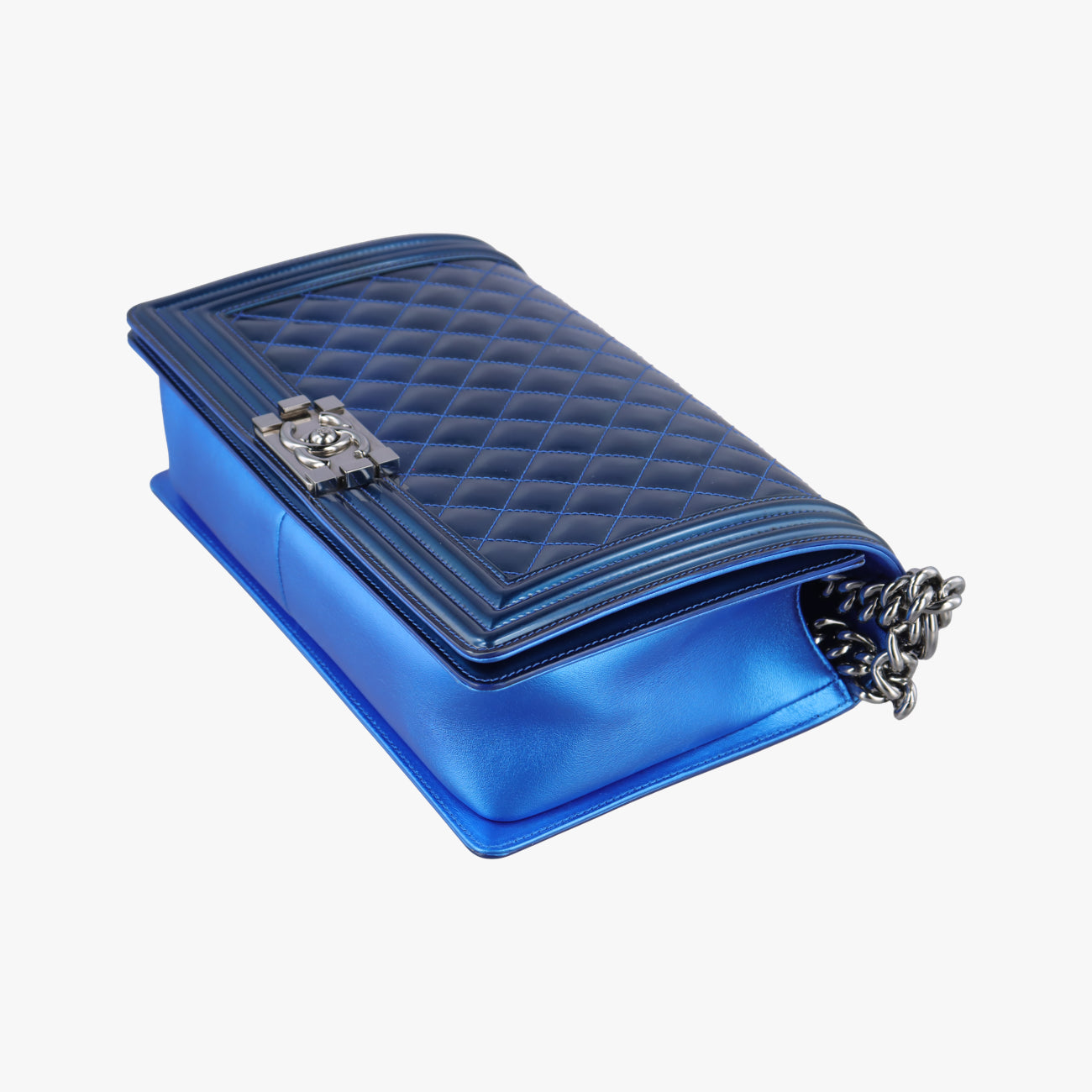 BOY CHANELBluePatentA9219319429673ボーイシャネルブルーパテントA9219319429673