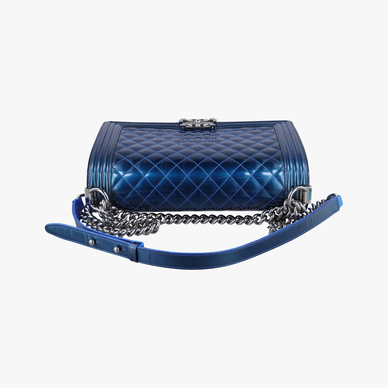 BOY CHANELBluePatentA9219319429673ボーイシャネルブルーパテントA9219319429673