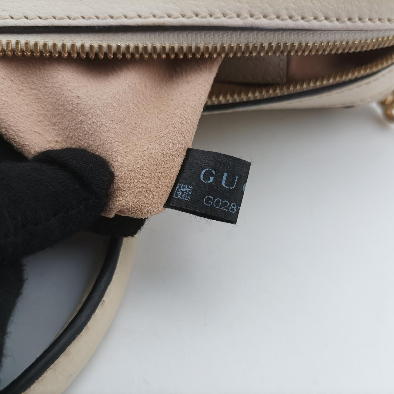 Ophidia GG SmallWhite×Black×RedLeather524532G028155339オフィディア GG スモールホワイト×ブラック×レッドレザー524532G028155339