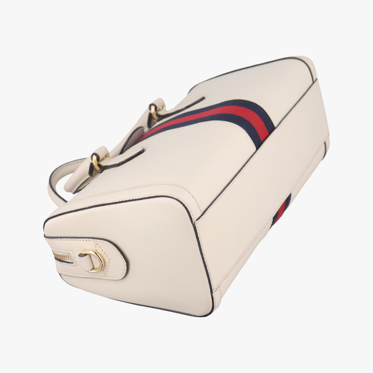 Ophidia GG SmallWhite×Black×RedLeather524532G028155339オフィディア GG スモールホワイト×ブラック×レッドレザー524532G028155339