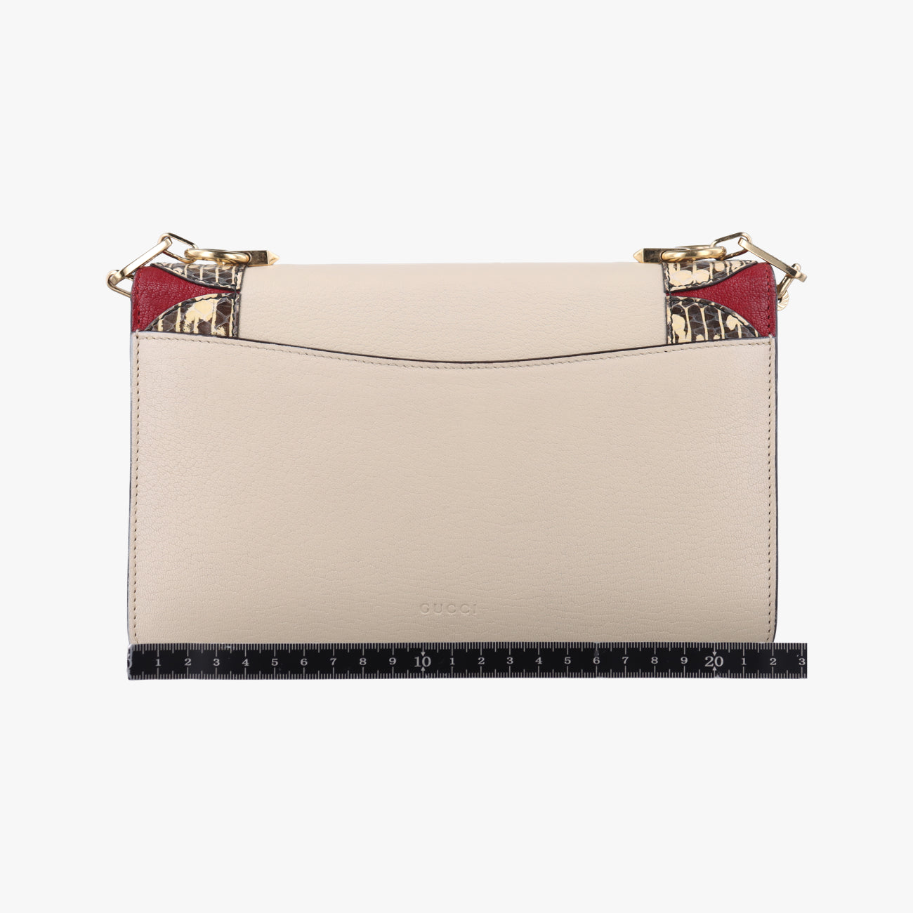 BrocheWhitexMulticolorLeather466433I021988061Brocheブロシュホワイトxマルチカラーレザー466433I021988061