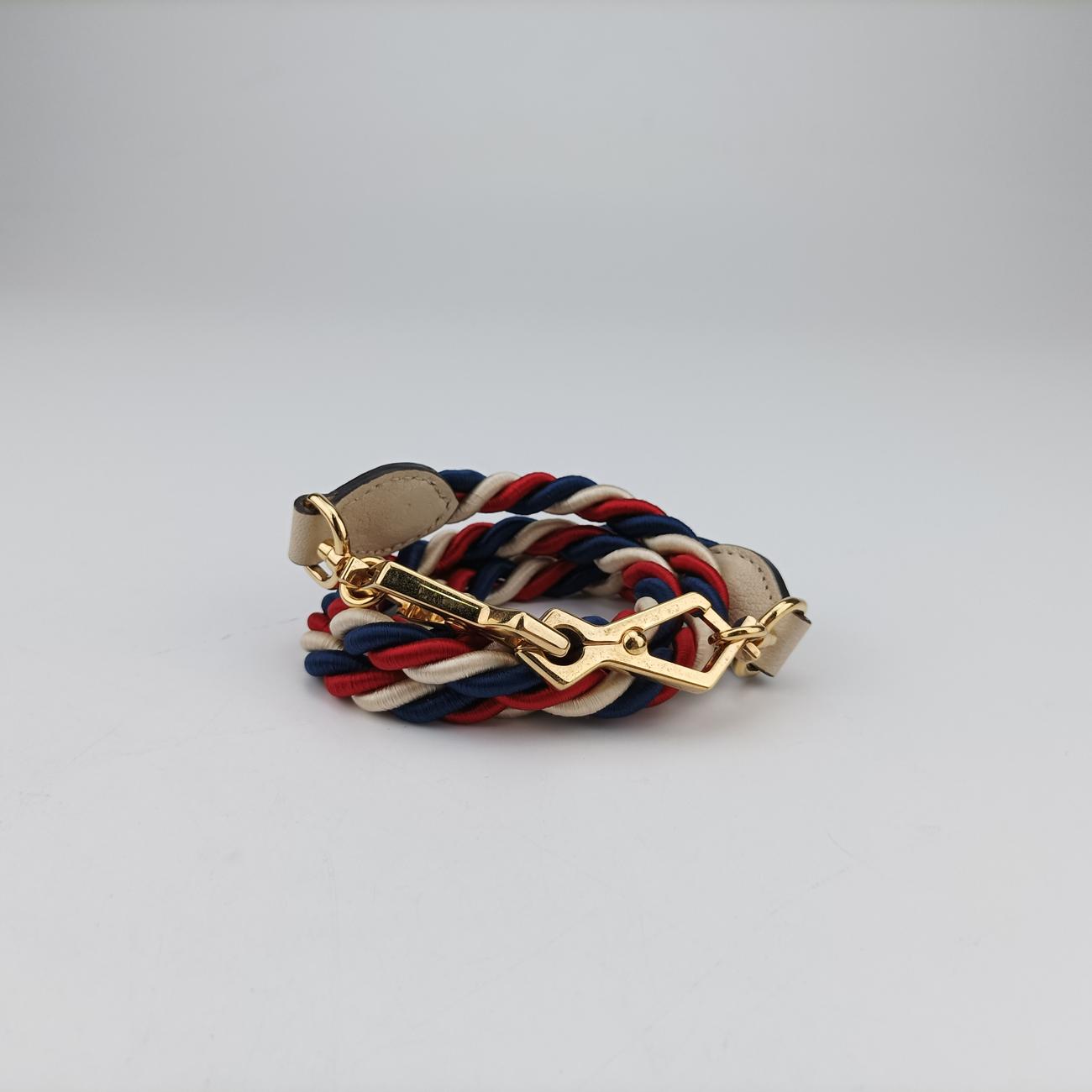 BrocheWhitexMulticolorLeather466433I021988061Brocheブロシュホワイトxマルチカラーレザー466433I021988061