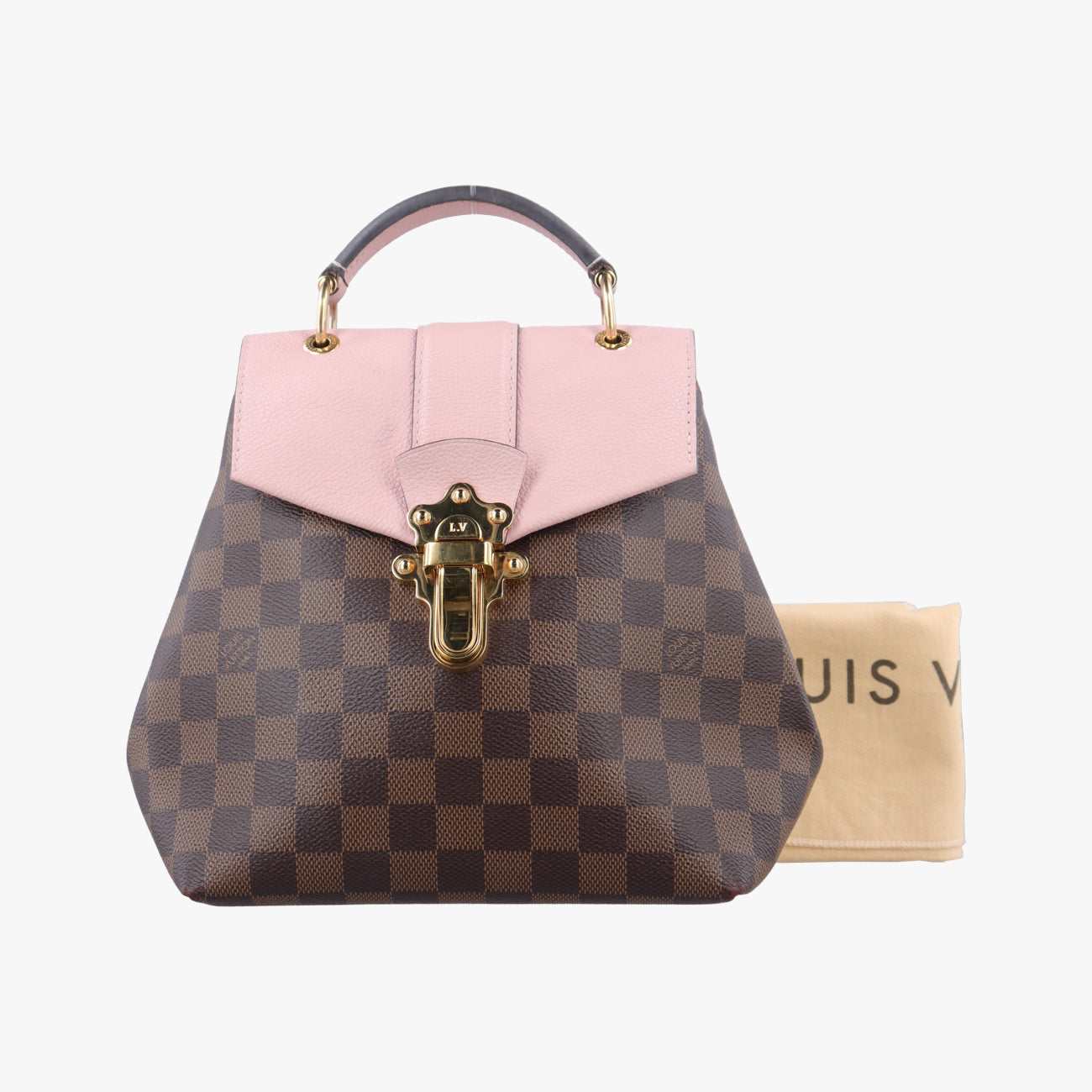 Daypack ClaptonEBENE×MAGNOLIAMonogram Canvas×calf leatherN42262SR1108デイパック クラプトンエベーヌ×マグノリアモノグラムキャンバス×カーフレザーN42262SR1108