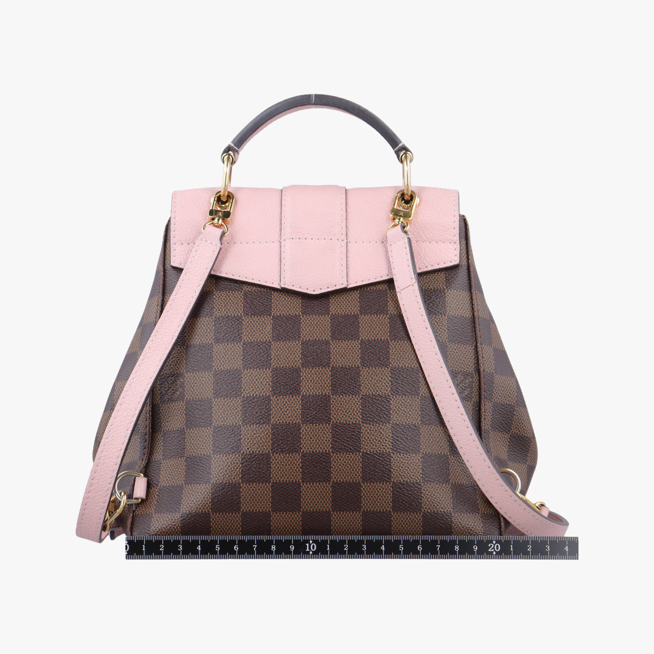 Daypack ClaptonEBENE×MAGNOLIAMonogram Canvas×calf leatherN42262SR1108デイパック クラプトンエベーヌ×マグノリアモノグラムキャンバス×カーフレザーN42262SR1108