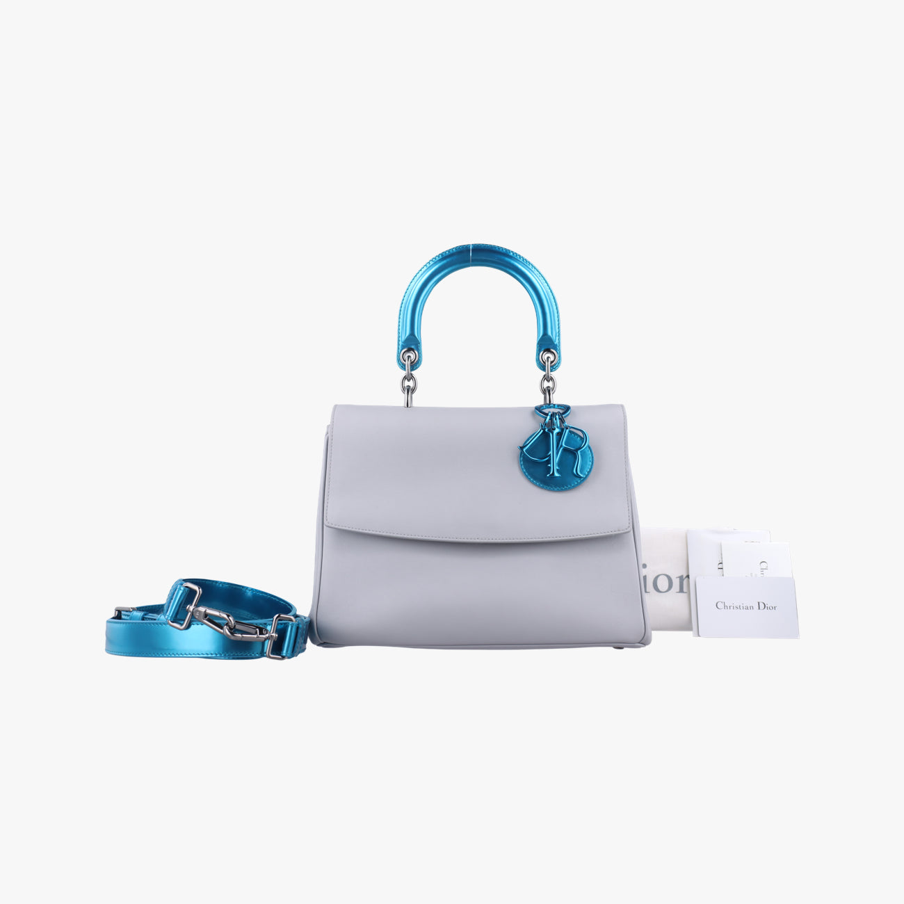 Be DiorGrey×BlueLeather19-MA-1105ビー ディオールグレー×ブルーレザー19-MA-1105