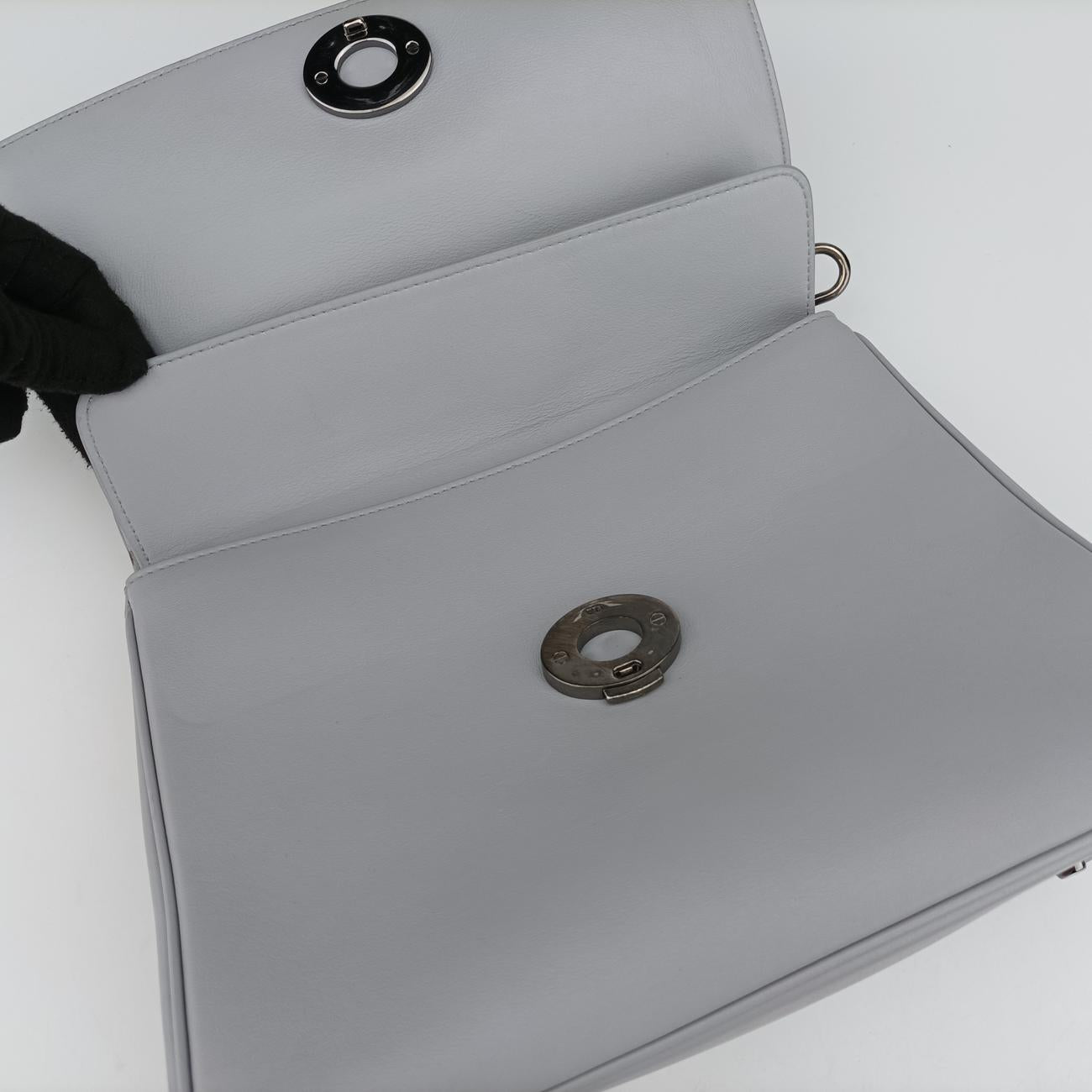 Be DiorGrey×BlueLeather19-MA-1105ビー ディオールグレー×ブルーレザー19-MA-1105