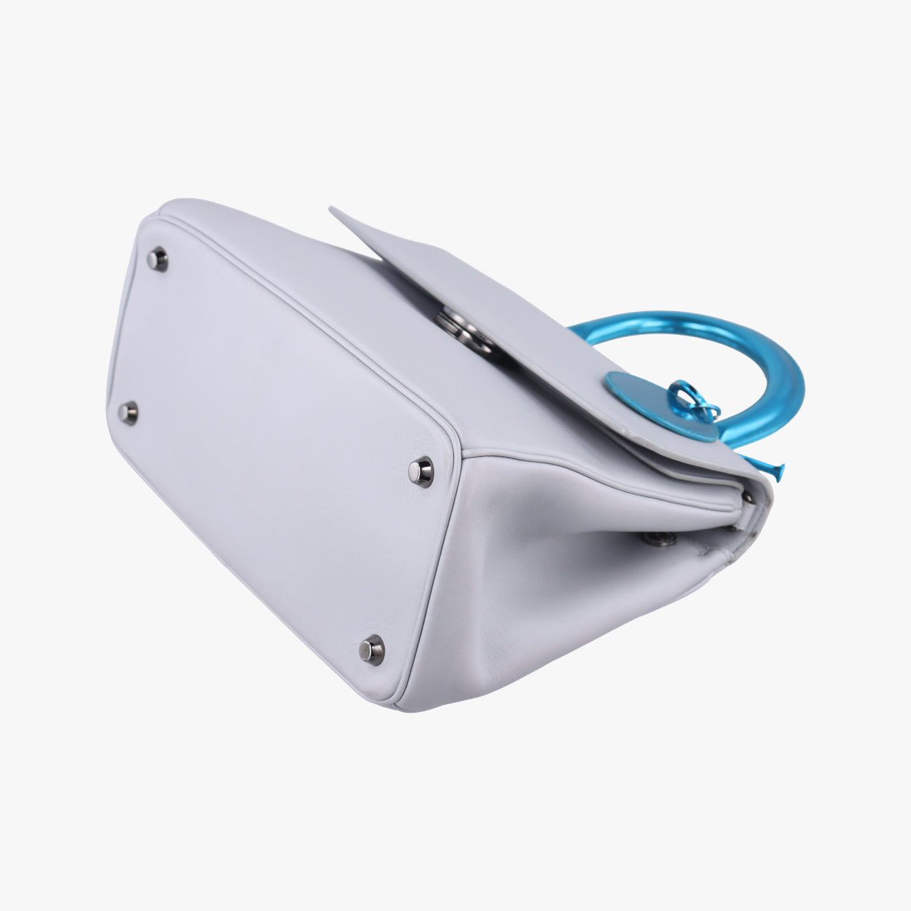 Be DiorGrey×BlueLeather19-MA-1105ビー ディオールグレー×ブルーレザー19-MA-1105