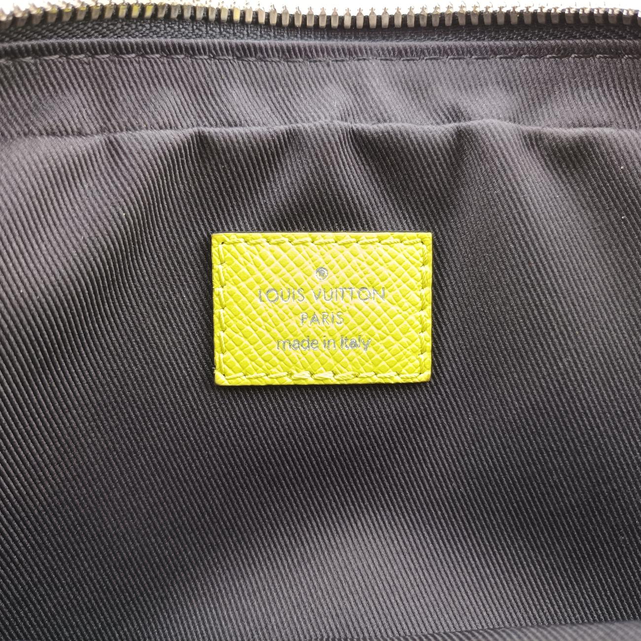 Taiga Rama Bum Bag OutdoorJauneTaiga Leather/Monogram EclipseM30251FO2159 ICチップタイガラマ バムバッグアウトドアジョーヌタイガ レザー/モノグラム エクリプスM30251FO2159 ICチップ