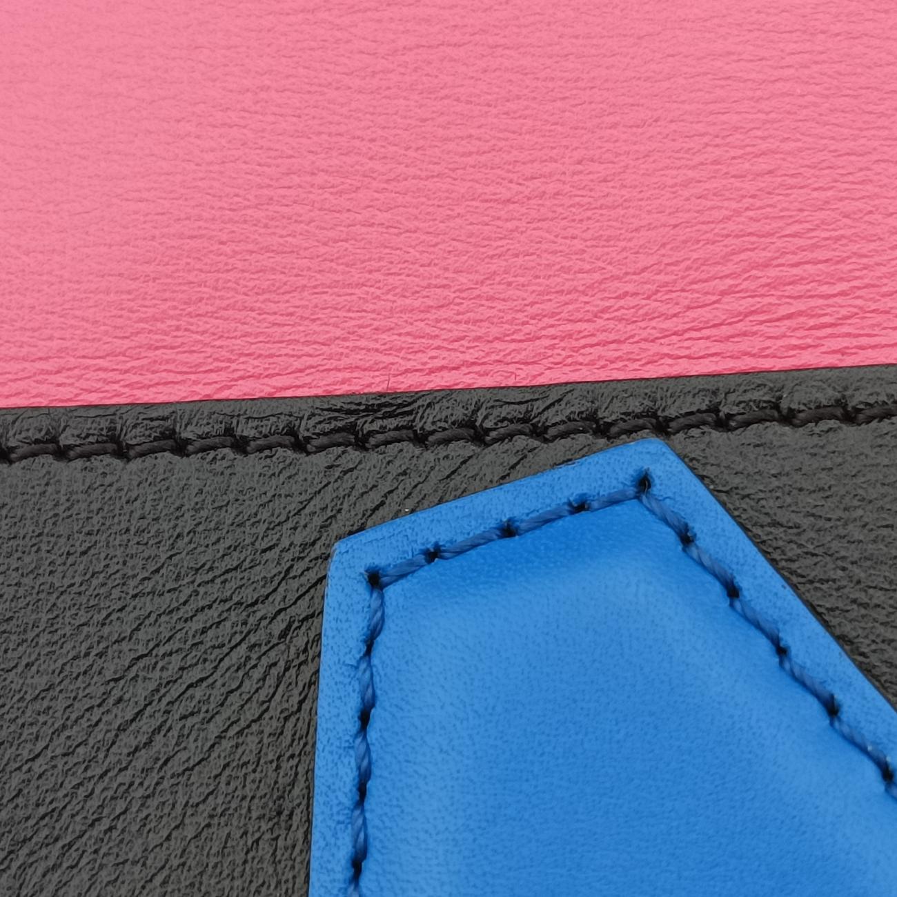 City Steamer PMBlack x Pink x BlueLeatherM43025DU4136シティ スティーマーPMブラック×ピンク×ブルーレザーM43025DU4136