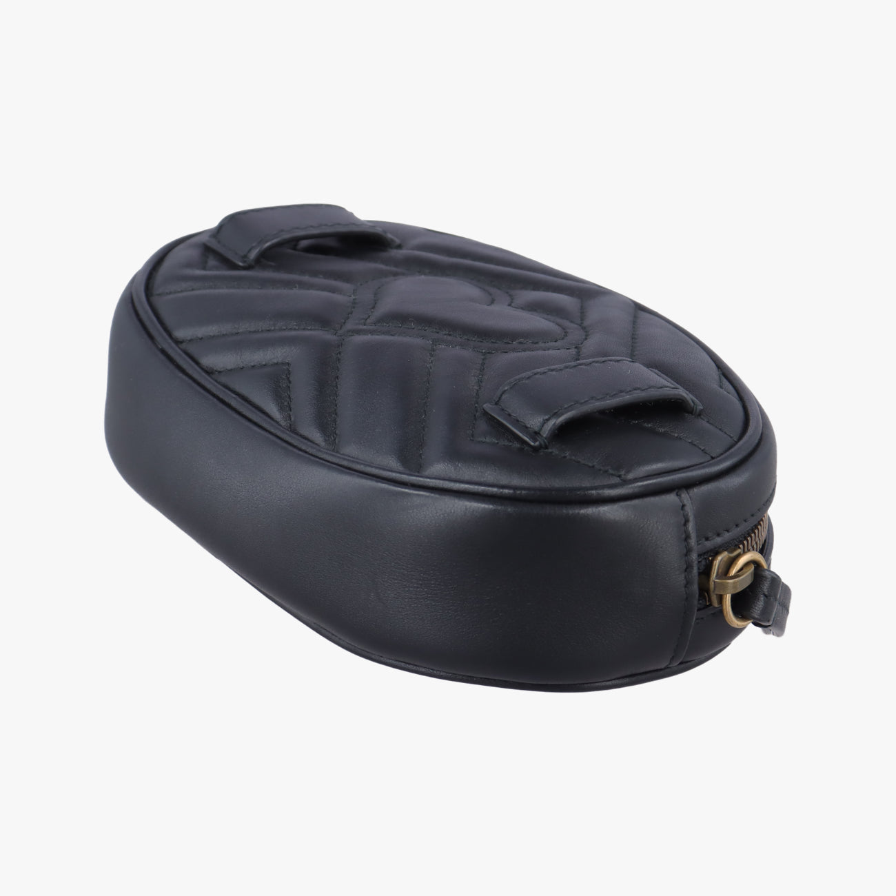 GG MarmontBlackLeather476434E025007695GGマーモントブラックレザー476434E025007695