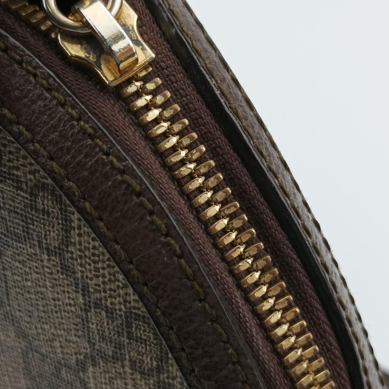 Ophidiabrown×red×greenPVC coated canvas499621I025298130オフィディアブラウン×レッド×グリーンPVCコーティングキャンバス499621I025298130