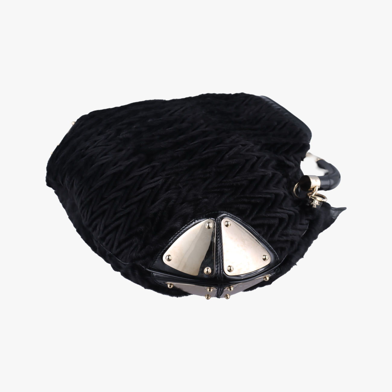 Bamboo Babouska Indy HoboBlackvelour177088I2915970バンブー バブースカ インディ ホーボーブラックベロア177088I2915970