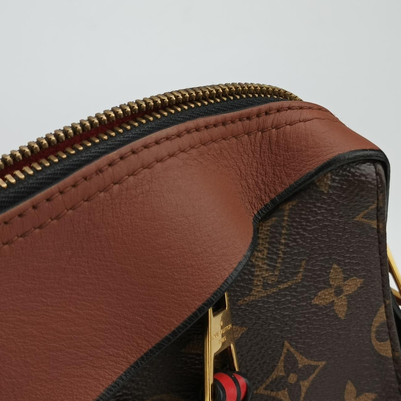 TUILERIES totebrown×BeigeMonogram Canvas×calf leatherM41456AA2119テュイルリートートモノグラム/ブラウン系×ベージュモノグラムキャンバス×カーフレザーM41456AA2119