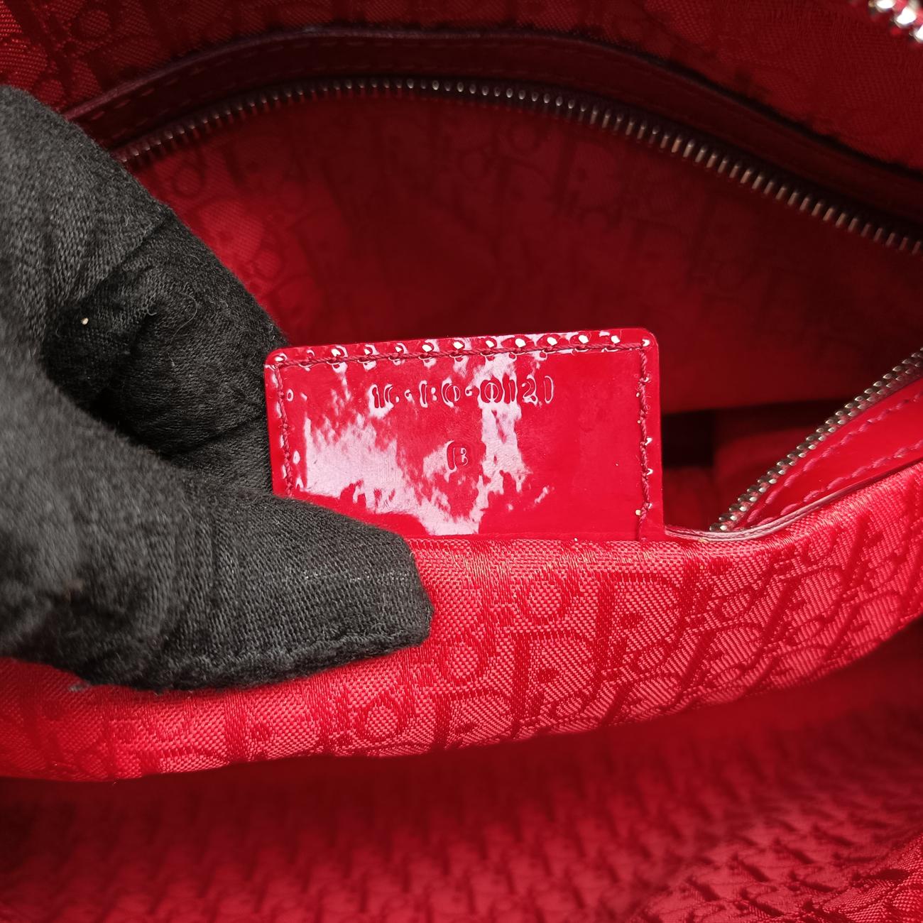 Lady DiorRedpatent16-BO-0121 Bレディディオールレッドパテント16-BO-0121 B